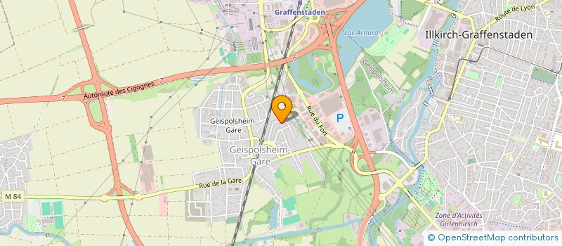 localisation de l'entreprise MADAME GABRIELLE BREIG  GEISPOLSHEIM