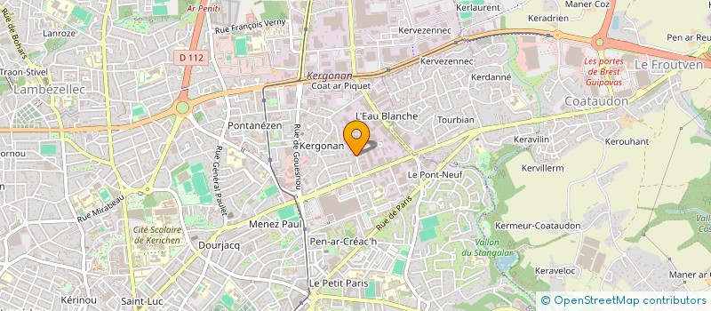localisation de l'entreprise MADAME GABRIELLE BRIGNONE à BREST