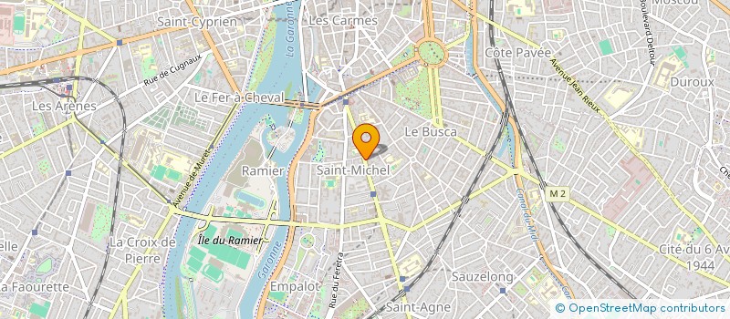localisation de l'entreprise MADAME GABRIELLE BRUGNARA à TOULOUSE