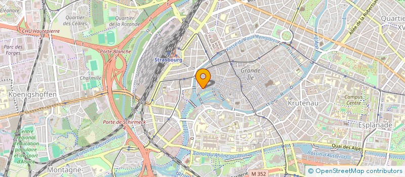 localisation de l'entreprise MADAME GABRIELLE CAMUSET à STRASBOURG