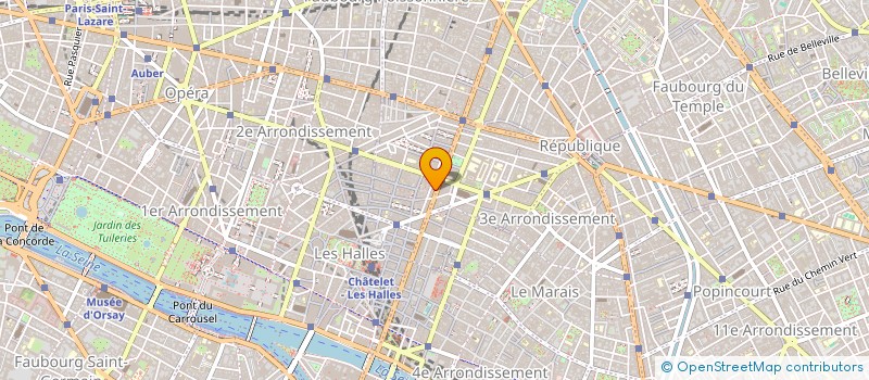 localisation de l'entreprise MADAME GABRIELLE CASSIN  PARIS