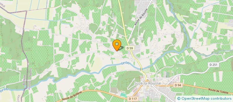 localisation de l'entreprise MADAME GABRIELLE CASTEJON  SUZE-LA-ROUSSE