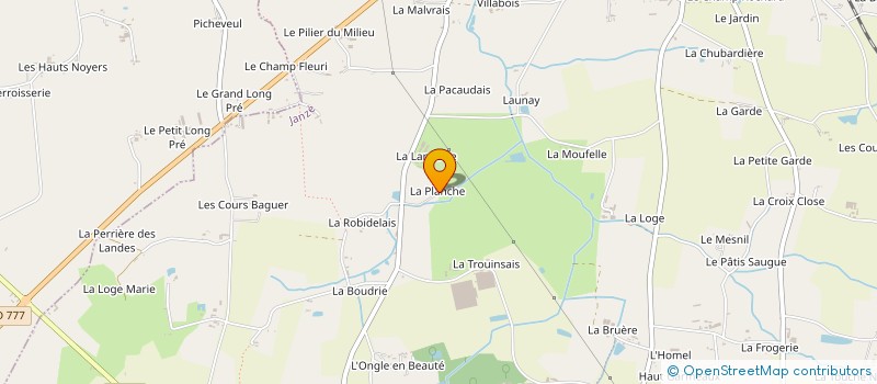 localisation de l'entreprise MADAME GABRIELLE CERTAIN  JANZE