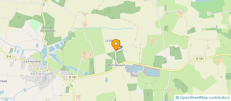 localisation de l'entreprise MADAME GABRIELLE CHEVALLIER à VAL D'ERDRE-AUXENCE