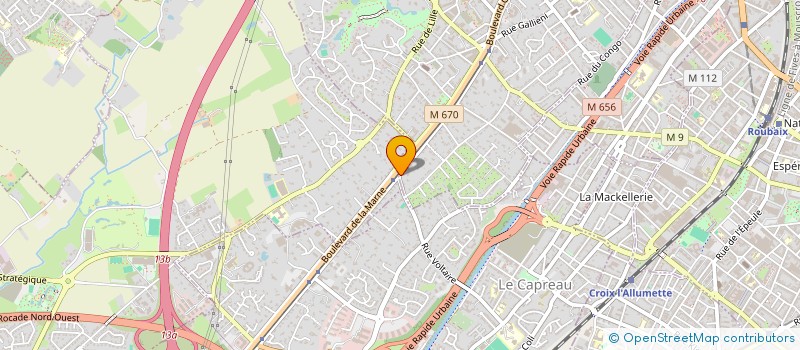 localisation de l'entreprise MADAME GABRIELLE COLLET  MOUVAUX