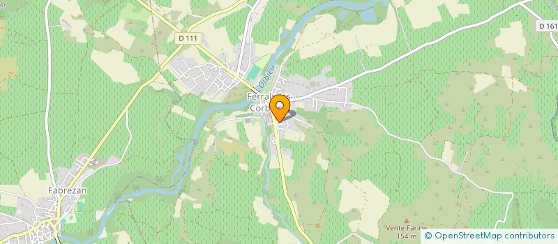 localisation de l'entreprise MADAME GABRIELLE COMBAL  THEZAN-DES-CORBIERES