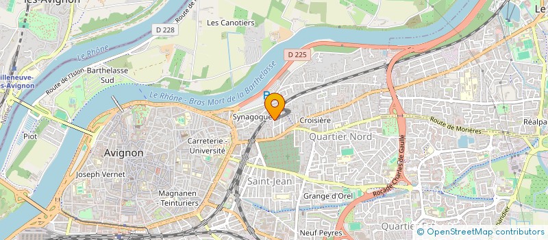 localisation de l'entreprise MADAME GABRIELLE CRAPANZANO à AVIGNON