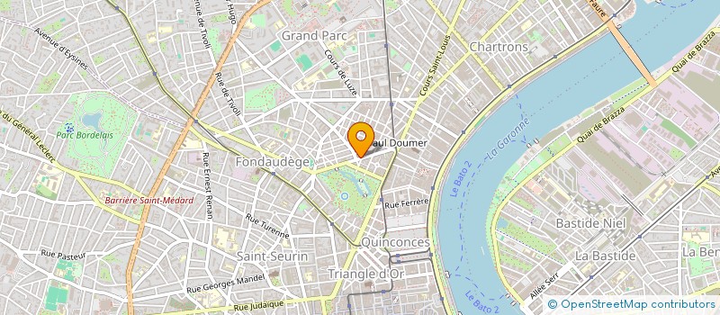 localisation de l'entreprise MADAME GABRIELLE D'AVOUT D'AUERSTAEDT  BORDEAUX