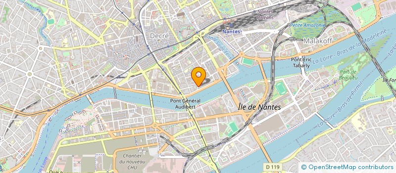 localisation de l'entreprise MADAME GABRIELLE DE VERNOU DE BONNEUIL à NANTES