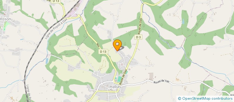 localisation de l'entreprise MADAME GABRIELLE DEJOUY  HABAS