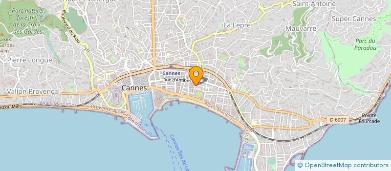 localisation de l'entreprise MADAME GABRIELLE DELANNOY à CANNES