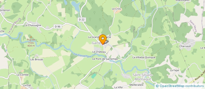 localisation de l'entreprise MADAME GABRIELLE DELUCHAT à GARTEMPE