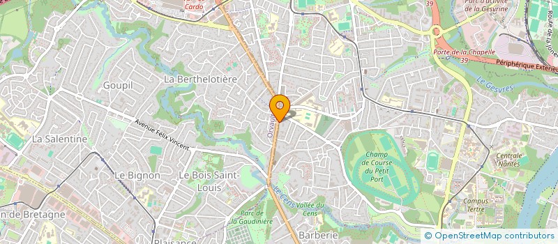localisation de l'entreprise MADAME GABRIELLE DESIRS à NANTES