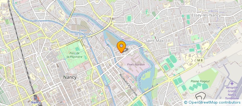 localisation de l'entreprise MADAME GABRIELLE DORIATH  NANCY