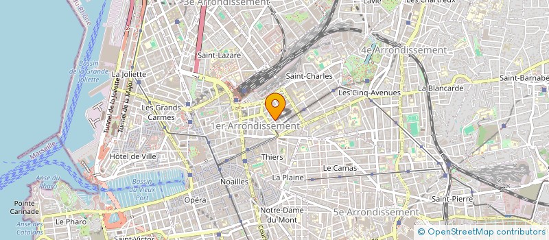 localisation de l'entreprise MADAME GABRIELLE DUMON à MARSEILLE
