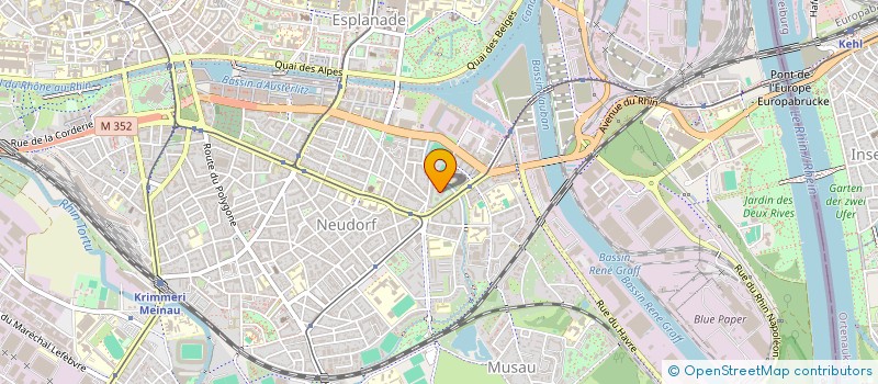 localisation de l'entreprise MADAME GABRIELLE DUNAS à STRASBOURG