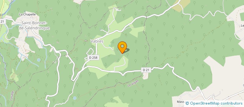 localisation de l'entreprise MADAME GABRIELLE FICHOT  VABRES