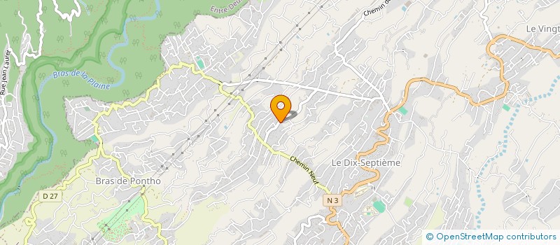 localisation de l'entreprise MADAME GABRIELLE FONTAINE  LE TAMPON