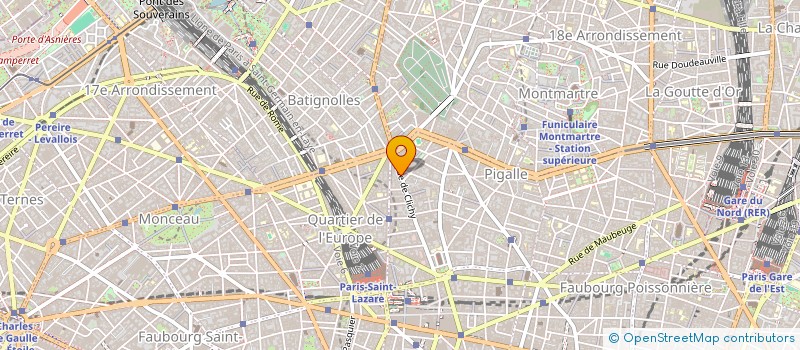 localisation de l'entreprise MADAME GABRIELLE FROIDEVAUX  PARIS