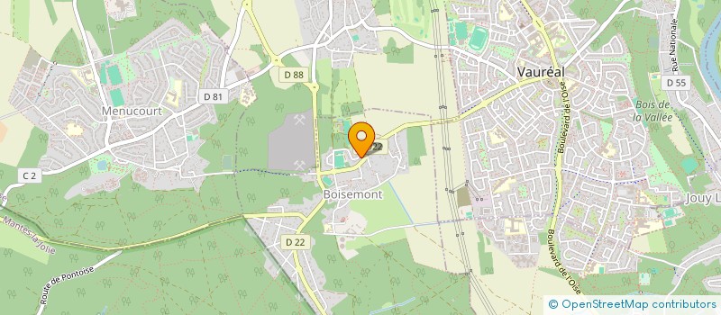 localisation de l'entreprise MADAME GABRIELLE GNIKPINGO  BOISEMONT