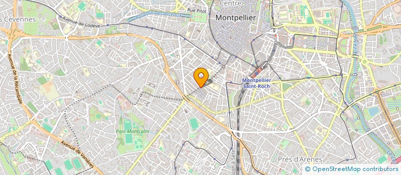 localisation de l'entreprise MADAME GABRIELLE GONZALEZ à MONTPELLIER