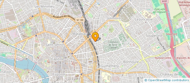 localisation de l'entreprise MADAME GABRIELLE GOUDET à TOULOUSE