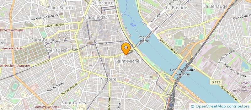 localisation de l'entreprise MADAME GABRIELLE GUIRESSE  BORDEAUX