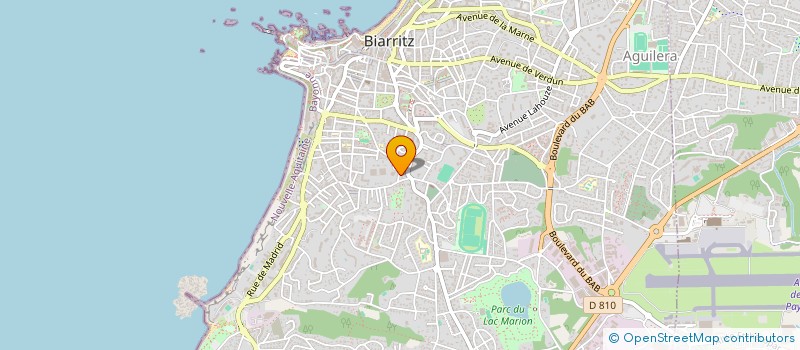 localisation de l'entreprise MADAME GABRIELLE HARAMBILLET  ARCANGUES