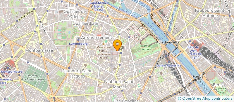 localisation de l'entreprise MADAME GABRIELLE JOUET-PASTRE  PARIS