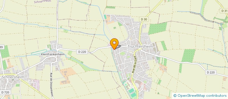 localisation de l'entreprise MADAME GABRIELLE KORMANN  TRUCHTERSHEIM