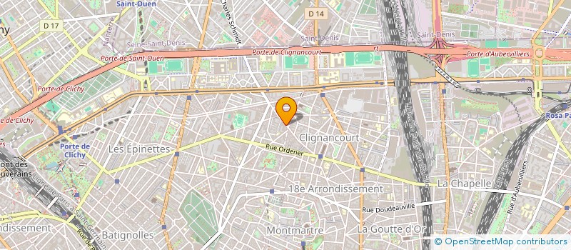 localisation de l'entreprise MADAME GABRIELLE LAFFONT  PARIS