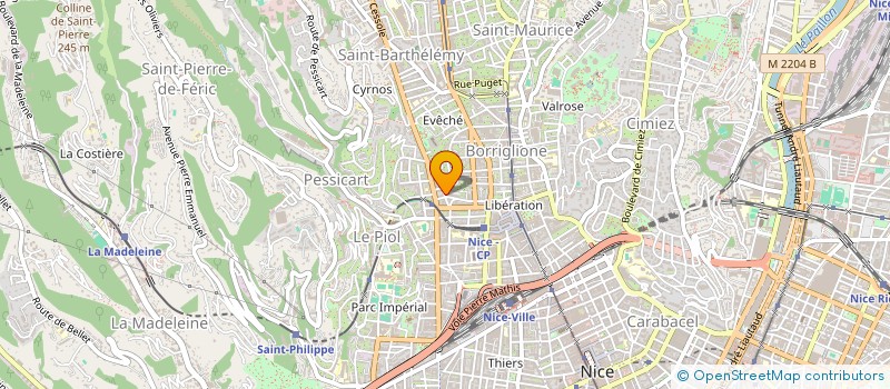 localisation de l'entreprise MADAME GABRIELLE LANDU  NICE