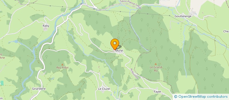 localisation de l'entreprise MADAME GABRIELLE LASTRA DE NATIAS  LE DONJON