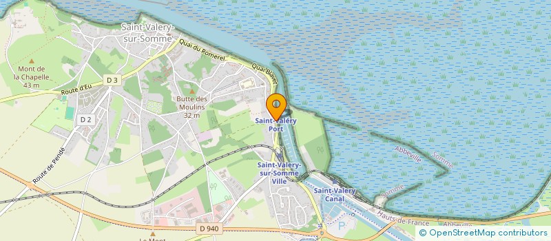 localisation de l'entreprise MADAME GABRIELLE LAVOINE  SAINT-VALERY-SUR-SOMME