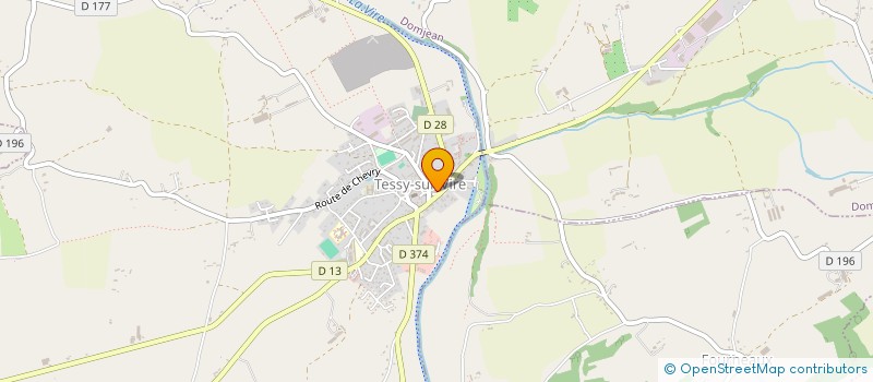 localisation de l'entreprise MADAME GABRIELLE LECHEVALIER-BOISSEL  TESSY-BOCAGE