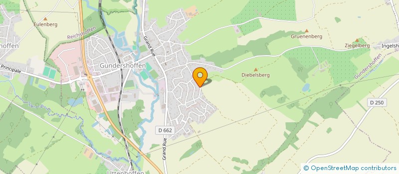 localisation de l'entreprise MADAME GABRIELLE LIENHARD  GUNDERSHOFFEN
