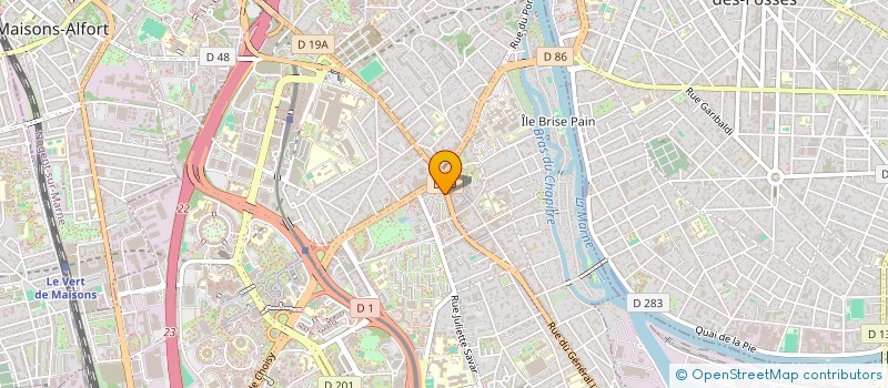 localisation de l'entreprise MADAME GABRIELLE LIU à CRETEIL