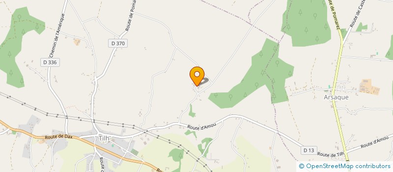 localisation de l'entreprise MADAME GABRIELLE LOUPIEN  TILH