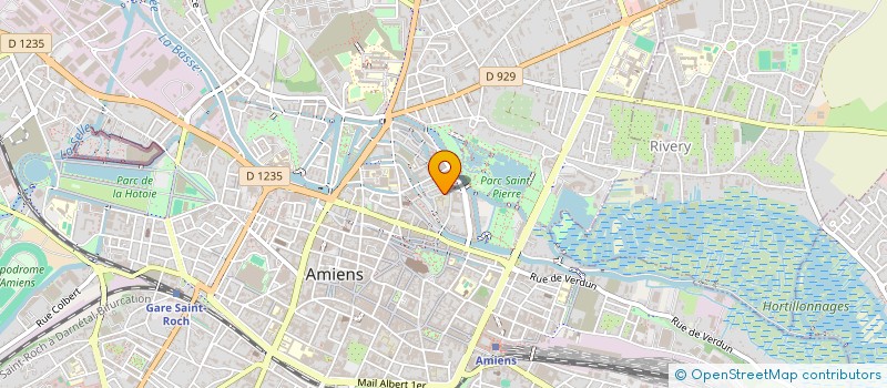 localisation de l'entreprise MADAME GABRIELLE MAASIE  AMIENS