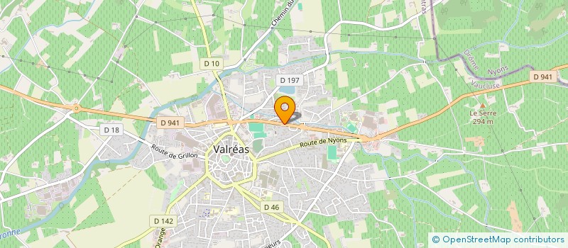 localisation de l'entreprise MADAME GABRIELLE MARCELLIN à VALREAS