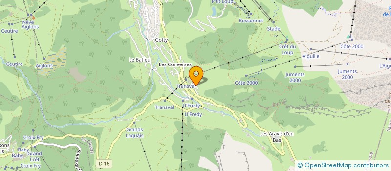 localisation de l'entreprise MADAME GABRIELLE MARCOVECCHIO à LA CLUSAZ