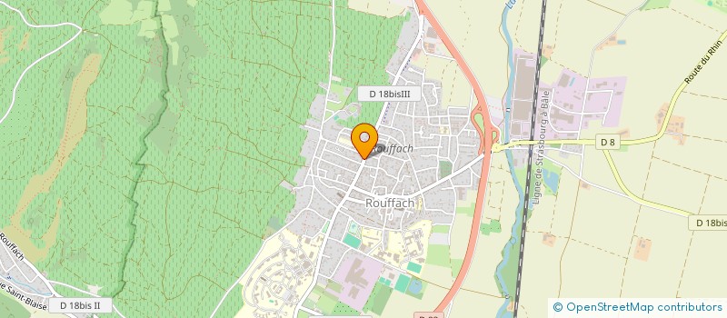 localisation de l'entreprise MADAME GABRIELLE MARTIN  ROUFFACH
