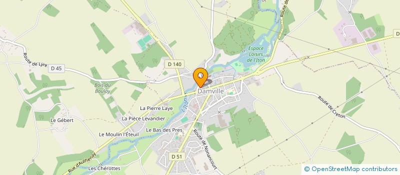 localisation de l'entreprise MADAME GABRIELLE MARY  MESNILS-SUR-ITON