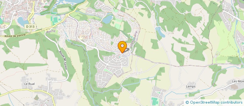 localisation de l'entreprise MADAME GABRIELLE MAUREL  VILLEFONTAINE