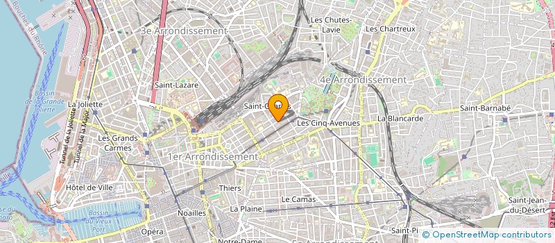localisation de l'entreprise MADAME GABRIELLE MEISTRETTY à MARSEILLE