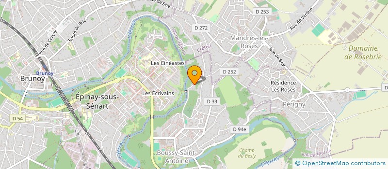 localisation de l'entreprise MADAME GABRIELLE METHOT BARKANE  BOUSSY-SAINT-ANTOINE