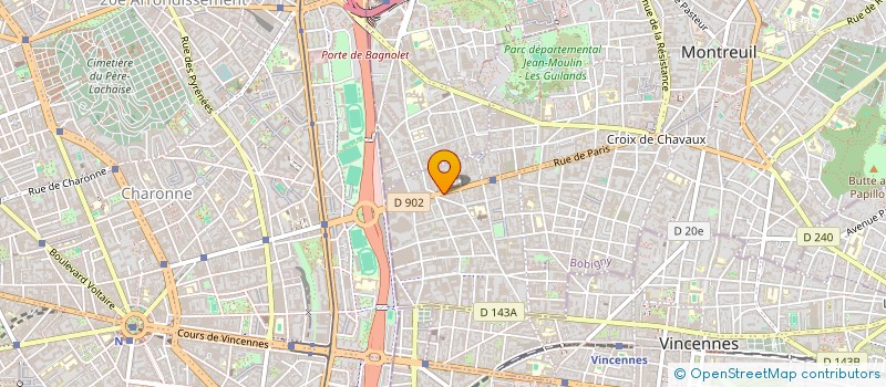 localisation de l'entreprise MADAME GABRIELLE MOUHANNA à MONTREUIL