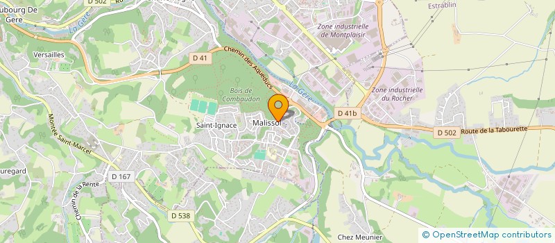 localisation de l'entreprise MADAME GABRIELLE NEVES  VIENNE