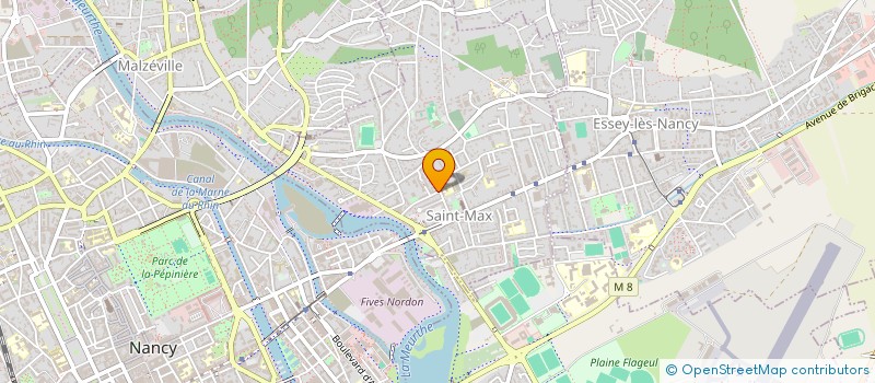 localisation de l'entreprise MADAME GABRIELLE NEX  SAINT-MAX