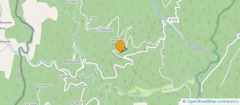 localisation de l'entreprise MADAME GABRIELLE NICOLAS  CHAMBONAS